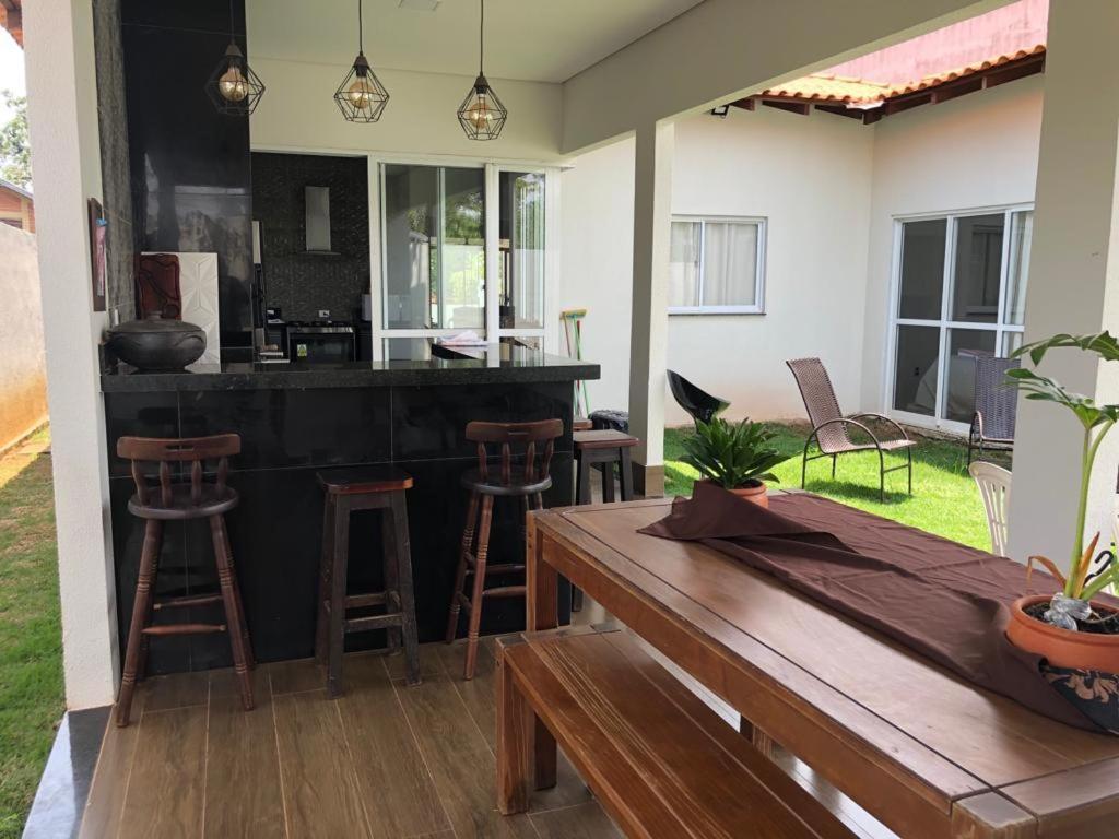 Casa Bela E Confortavel Em Chapada Dos Guimaraes Bagian luar foto